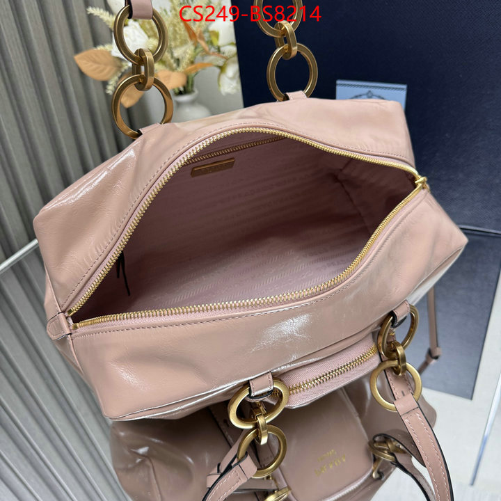 Prada Bags(TOP)-Handbag- where to buy high quality ID: BS8214 $: 249USD,