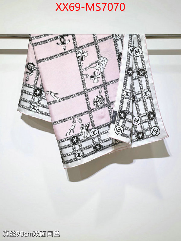 Scarf-Chanel designer replica ID: MS7070 $: 69USD
