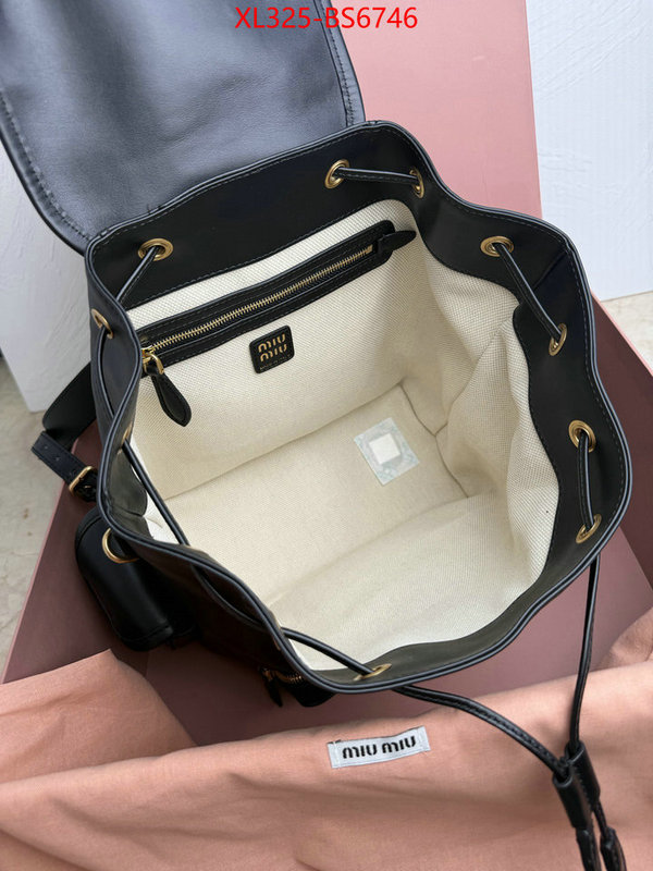 Miu Miu Bags(TOP)-Backpack- what are the best replica ID: BS6746 $: 325USD,