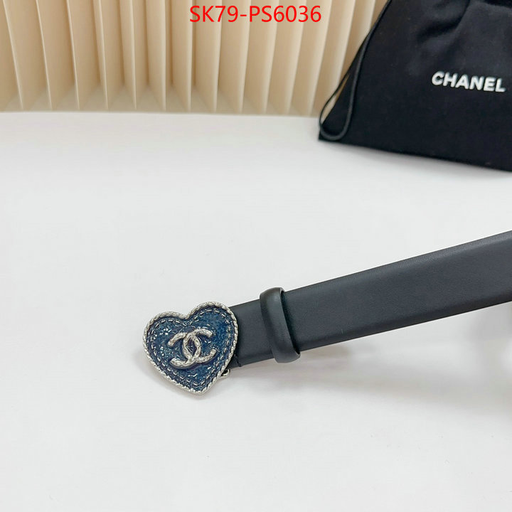 Belts-Chanel aaaaa+ replica designer ID: PS6036 $: 79USD