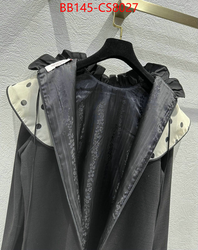 Clothing-Valentino highest product quality ID: CS8027 $: 145USD