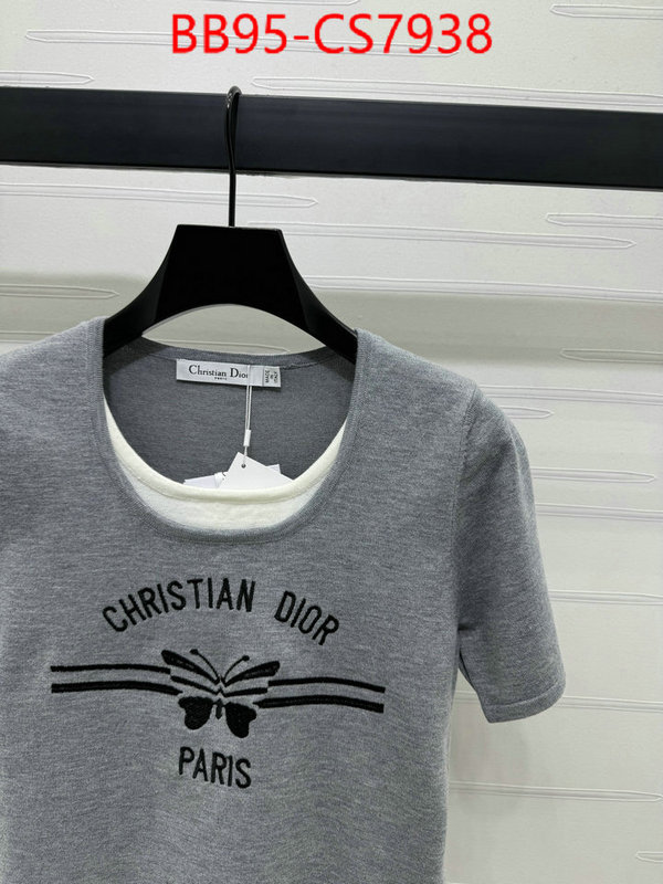 Clothing-Dior 1:1 replica ID: CS7938 $: 95USD