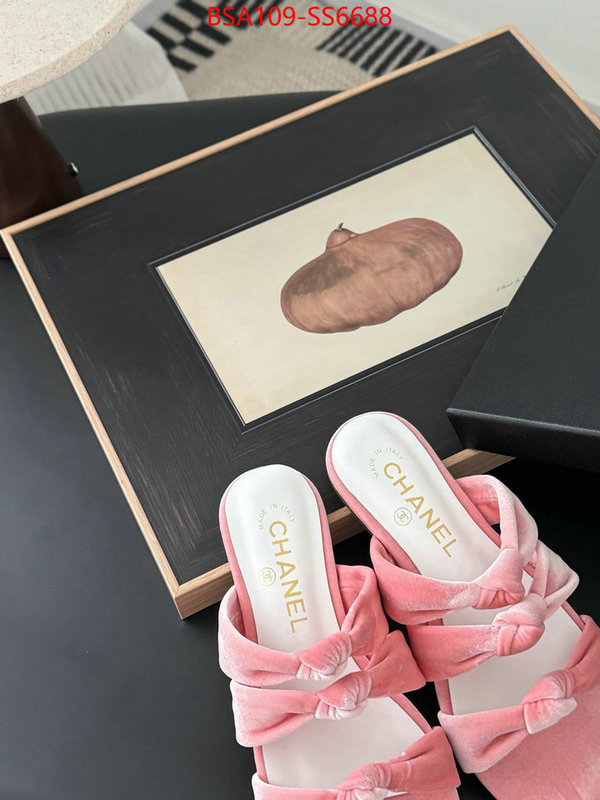Women Shoes-Chanel replica best buy ID: SS6688 $: 109USD