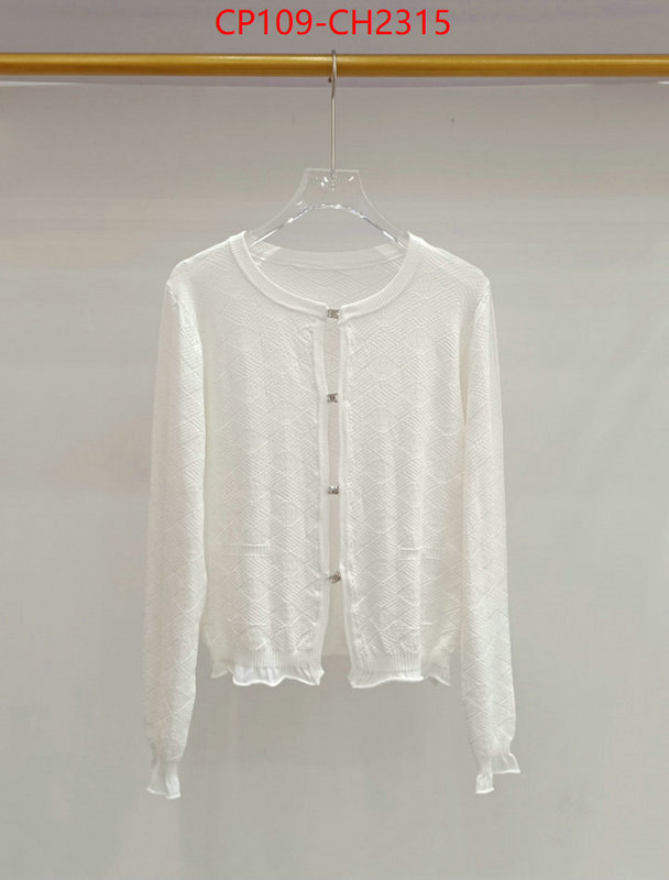 Clothing-Chanel top quality fake ID: CH2315 $: 109USD