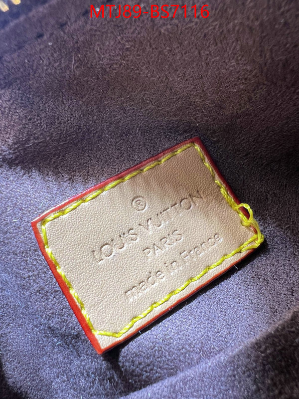 LV Bags(4A)-Petite Malle- buy 1:1 ID: BS7116 $: 89USD,