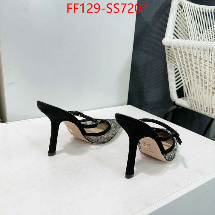 Women Shoes-Dior replica aaaaa+ designer ID: SS7201 $: 129USD