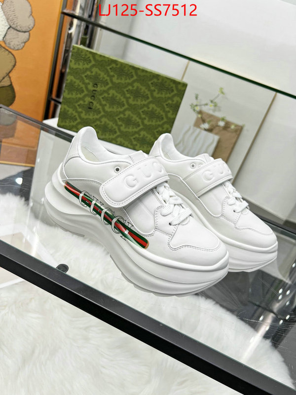 Women Shoes-Gucci how to find replica shop ID: SS7512 $: 125USD