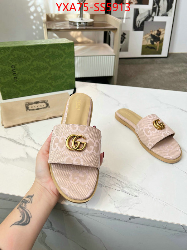 Women Shoes-Gucci buy aaaaa cheap ID: SS5913 $: 75USD