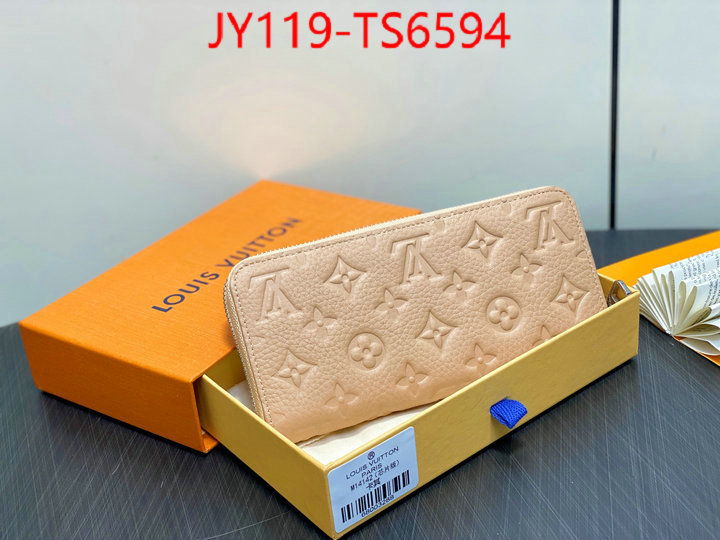 LV Bags(TOP)-Wallet replica us ID: TS6594 $: 119USD,