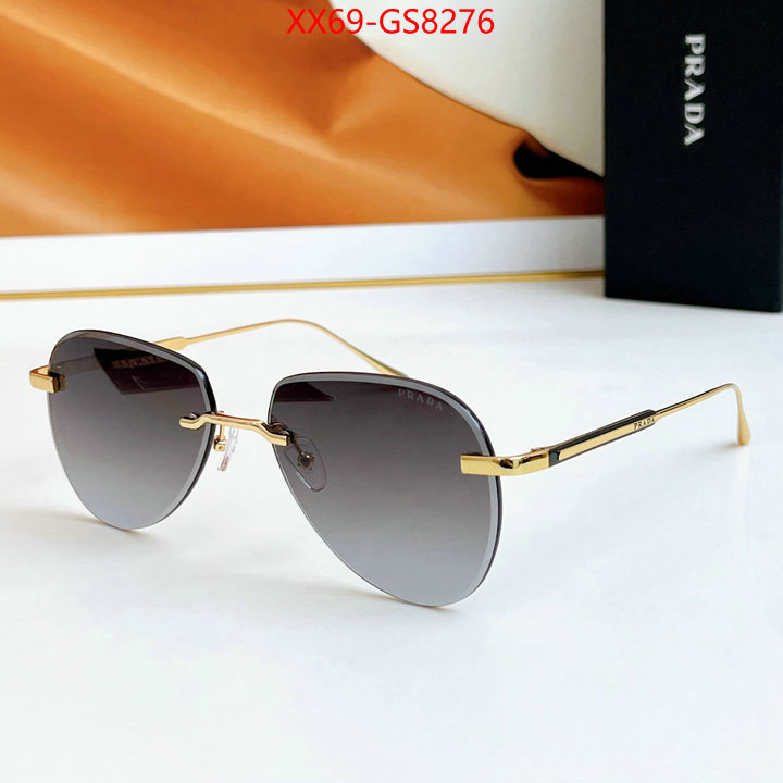 Glasses-Prada highest product quality ID: GS8276 $: 69USD