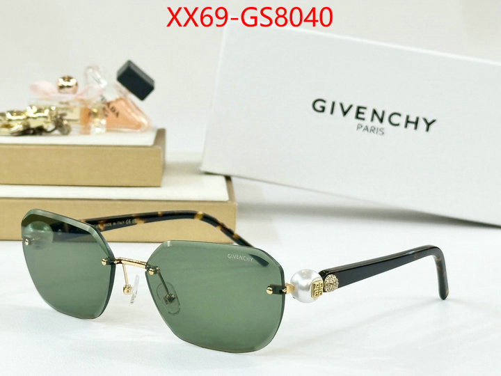 Glasses-Givenchy wholesale designer shop ID: GS8040 $: 69USD