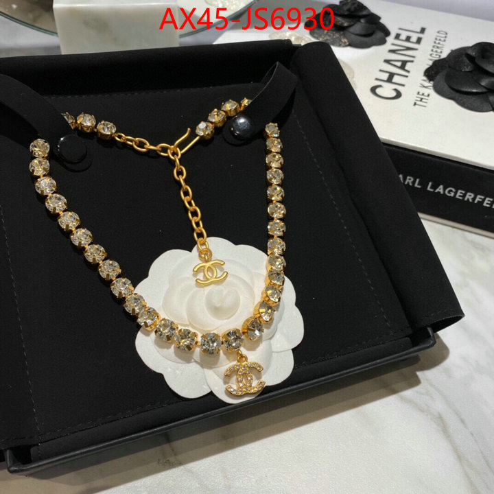 Jewelry-Chanel luxury shop ID: JS6930 $: 45USD