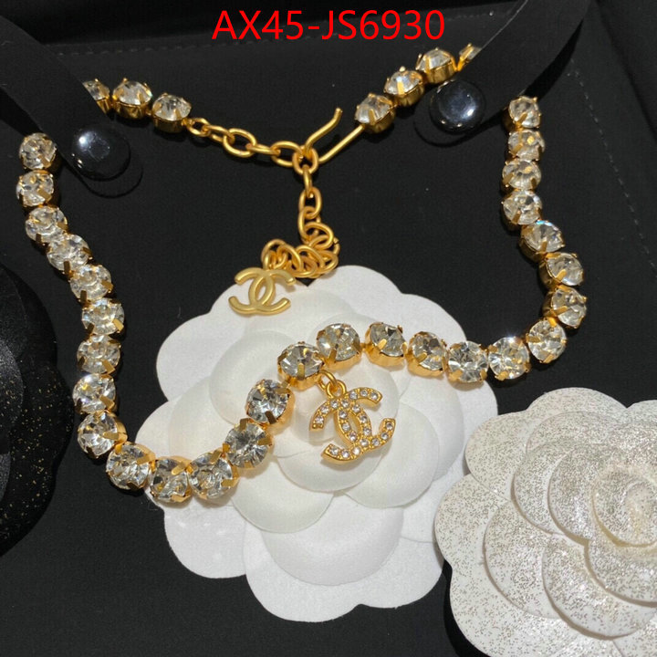 Jewelry-Chanel luxury shop ID: JS6930 $: 45USD