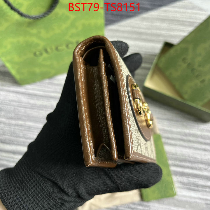 Gucci Bags(TOP)-Wallet- we curate the best ID: TS8151 $: 79USD,