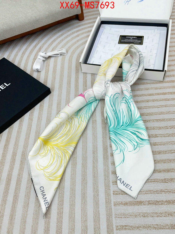 Scarf-Chanel replica designer ID: MS7693 $: 69USD