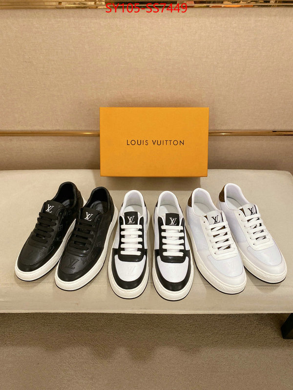 Men Shoes-LV fashion replica ID: SS7449 $: 105USD