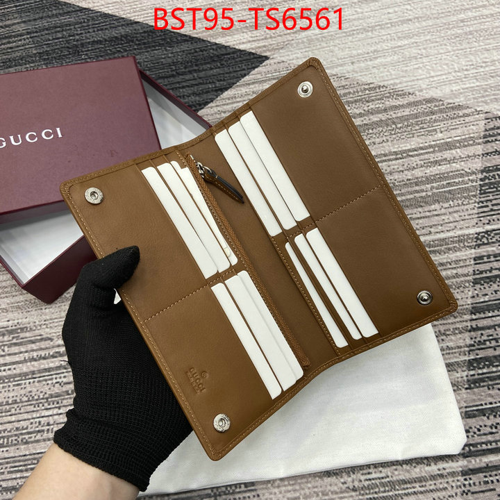 Gucci Bags(TOP)-Wallet- buy high-quality fake ID: TS6561 $: 95USD,