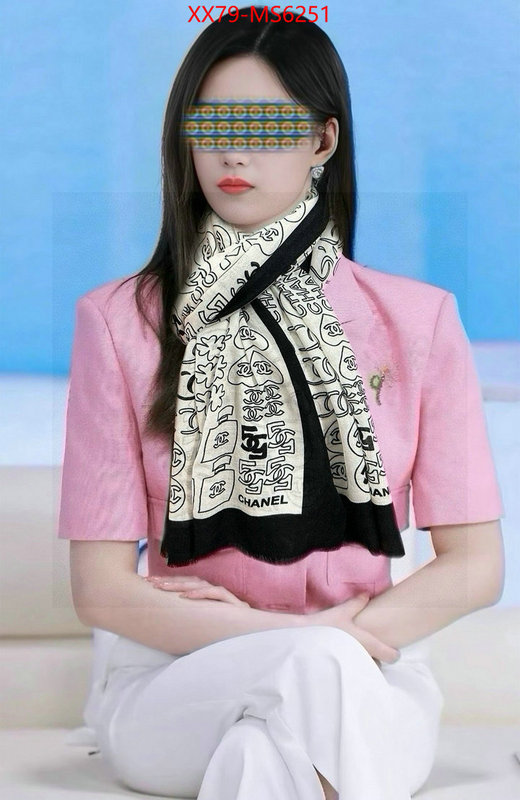 Scarf-Chanel the best designer ID: MS6251 $: 79USD