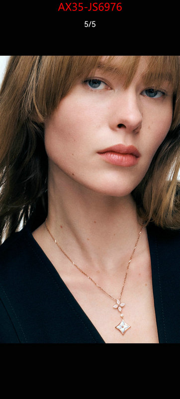 Jewelry-LV buy aaaaa cheap ID: JS6976 $: 35USD
