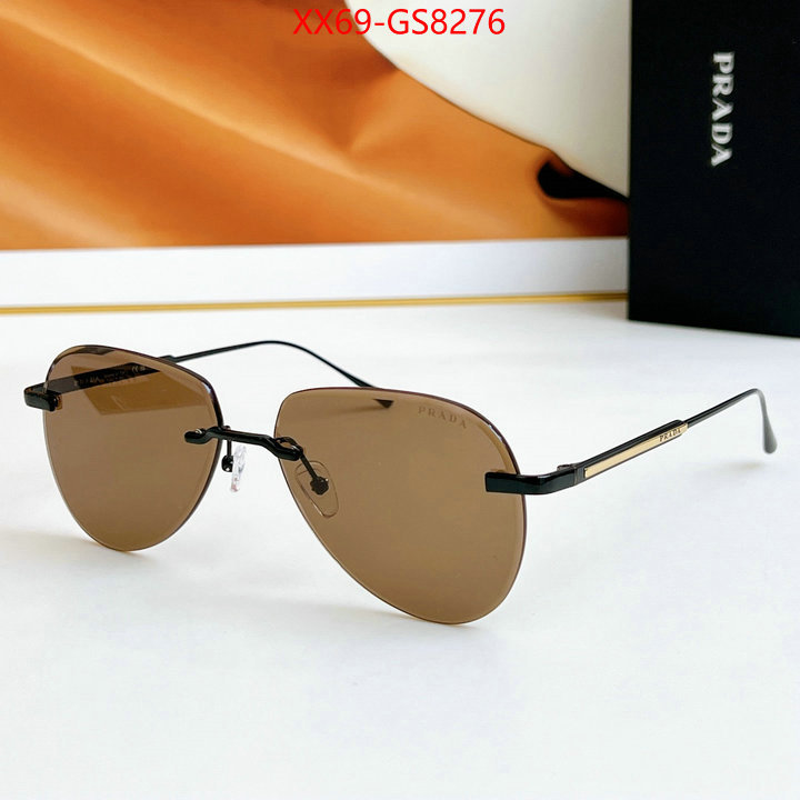 Glasses-Prada highest product quality ID: GS8276 $: 69USD
