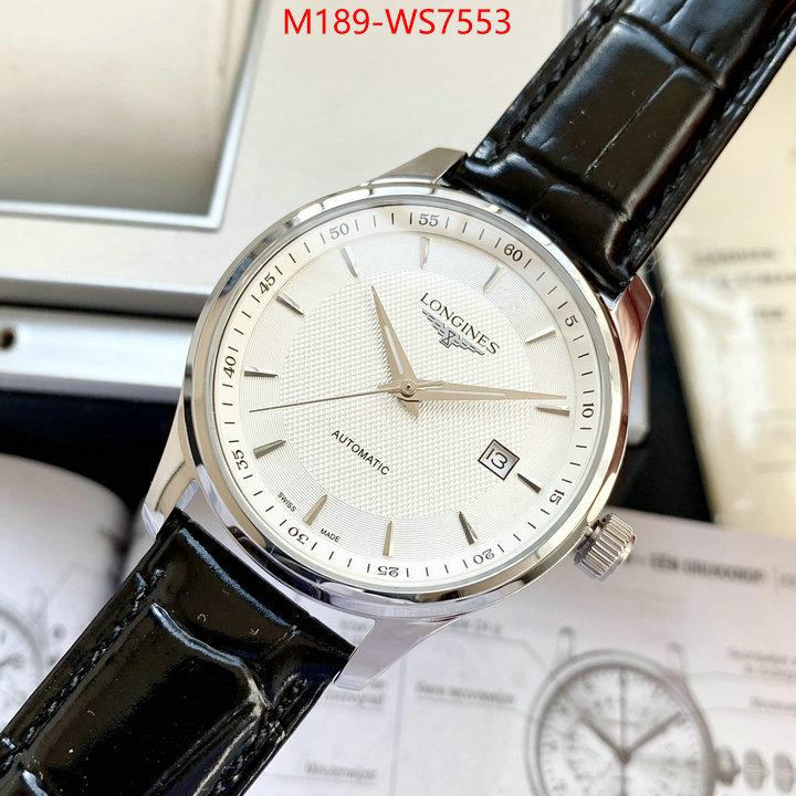Watch(4A)-Longines 7 star replica ID: WS7553 $: 189USD