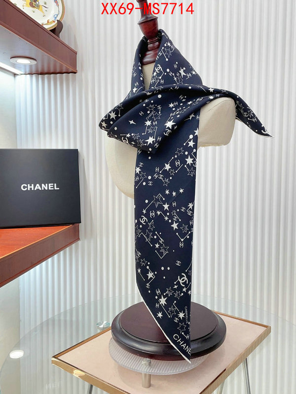 Scarf-Chanel shop ID: MS7714 $: 69USD
