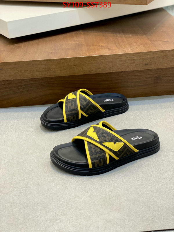 Men Shoes-Fendi shop designer replica ID: SS7389 $: 109USD