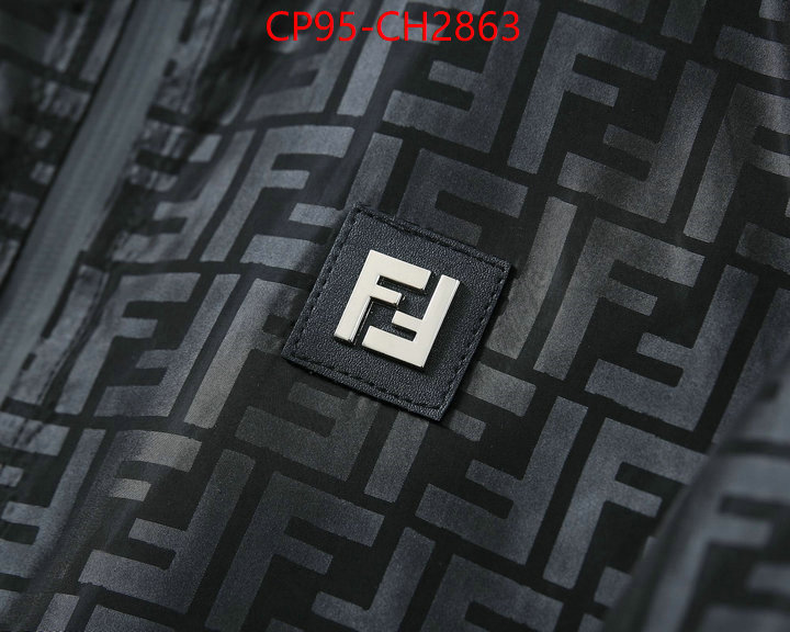 Clothing-Fendi unsurpassed quality ID: CH2863 $: 95USD