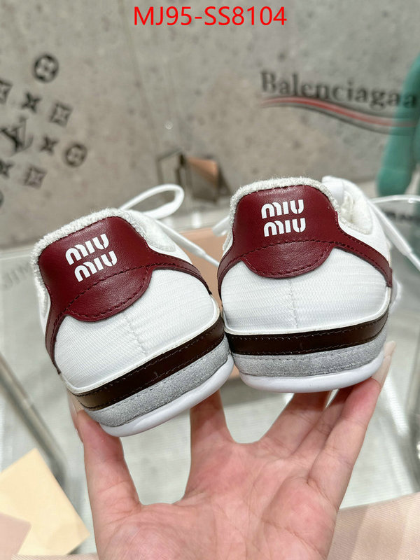 Women Shoes-Miu Miu quality aaaaa replica ID: SS8104 $: 95USD