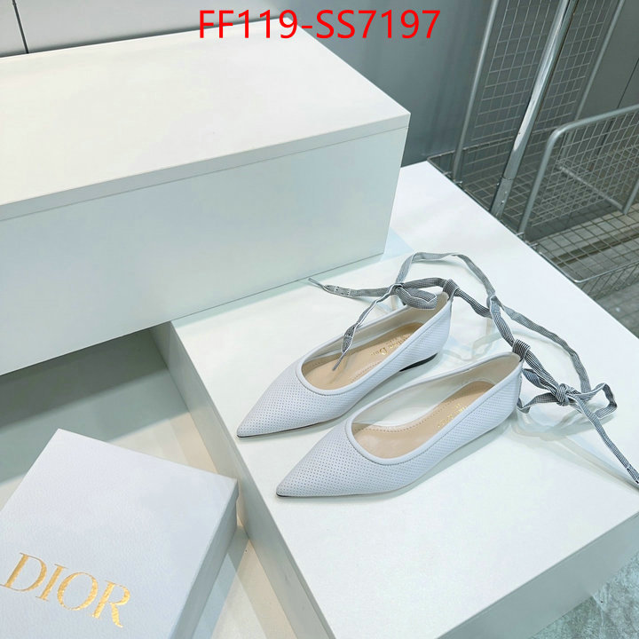 Women Shoes-Dior shop cheap high quality 1:1 replica ID: SS7197 $: 119USD