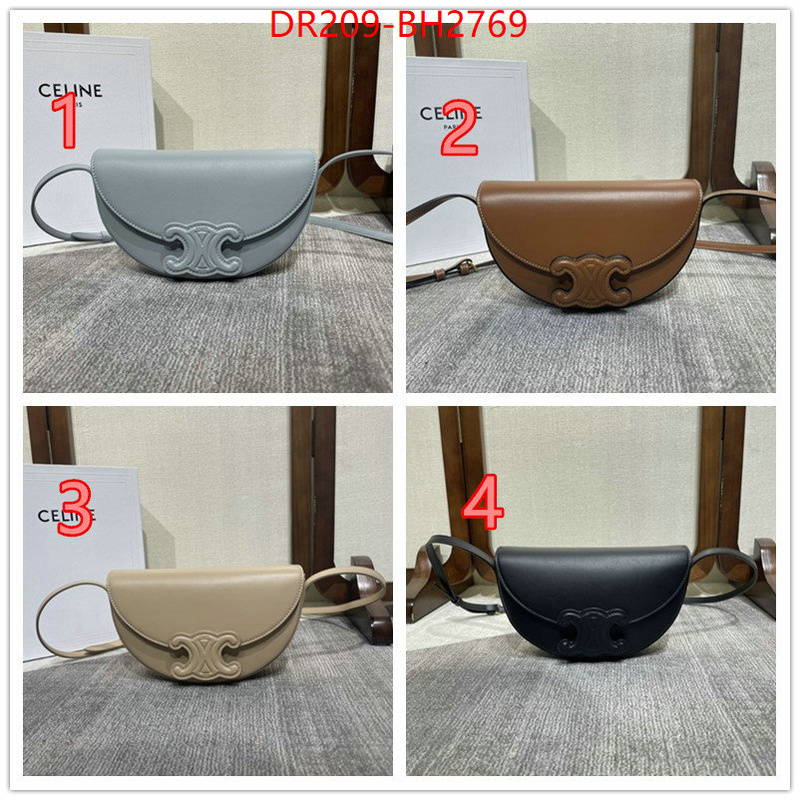 Celine Bags(TOP)-Crossbody- fake designer ID: BH2769 $: 209USD,