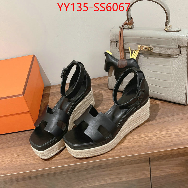 Women Shoes-Hermes how to find designer replica ID: SS6067 $: 135USD