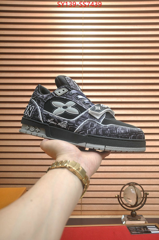 Men Shoes-LV fake high quality ID: SS7439 $: 139USD