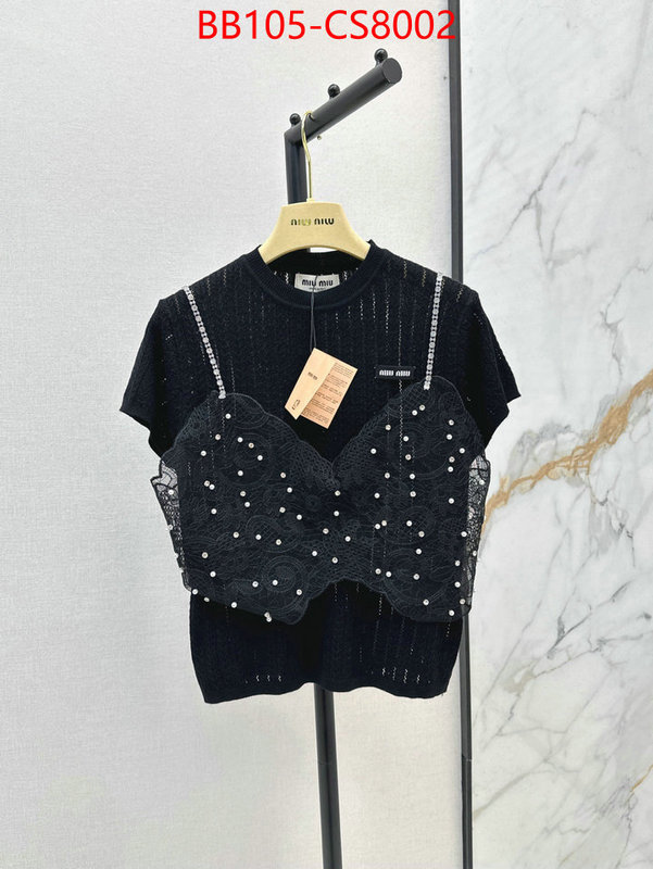 Clothing-MIU MIU copy aaaaa ID: CS8002 $: 105USD