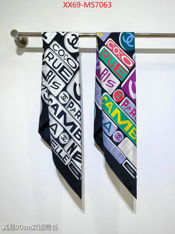 Scarf-Chanel what is top quality replica ID: MS7063 $: 69USD