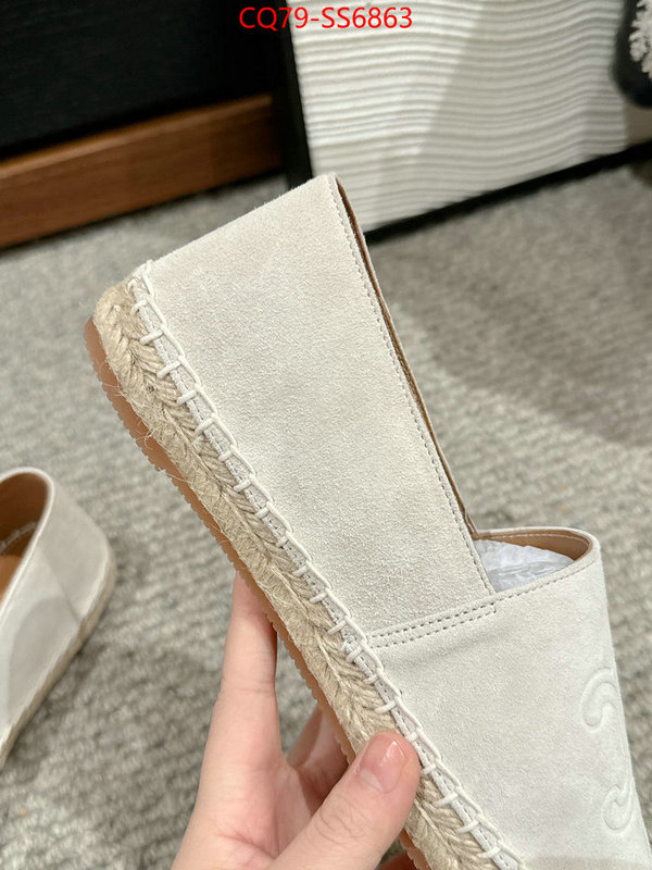Women Shoes-CELINE luxury cheap replica ID: SS6863 $: 79USD