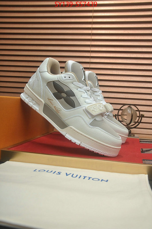 Men Shoes-LV fake high quality ID: SS7439 $: 139USD