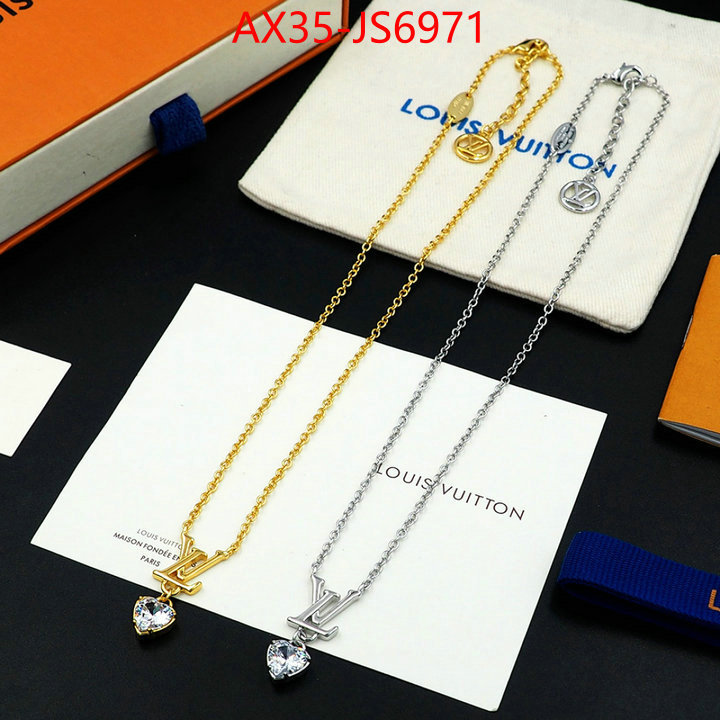 Jewelry-LV top fake designer ID: JS6971 $: 35USD