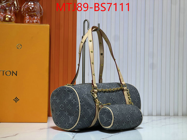 LV Bags(4A)-Handbag Collection- exclusive cheap ID: BS7111 $: 89USD,