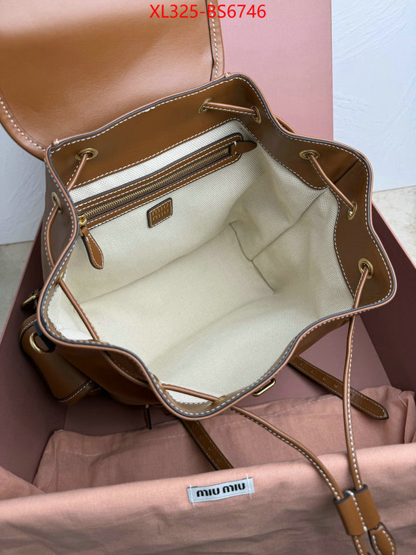 Miu Miu Bags(TOP)-Backpack- what are the best replica ID: BS6746 $: 325USD,