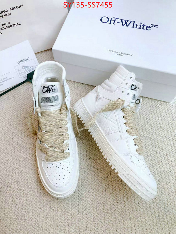 Women Shoes-Offwhite replicas ID: SS7455 $: 135USD
