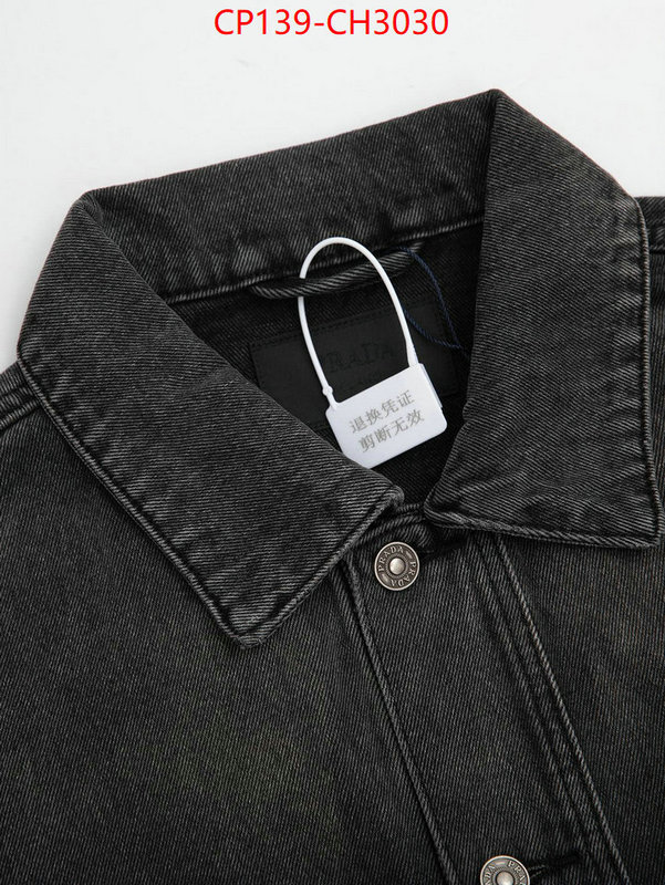 Clothing-Prada 1:1 replica wholesale ID: CH3030 $: 139USD