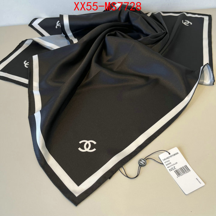 Scarf-Chanel high quality happy copy ID: MS7728 $: 55USD