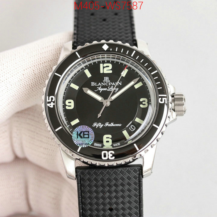 Watch(TOP)-Blancpain 2024 replica wholesale cheap sales online ID: WS7587 $: 405USD