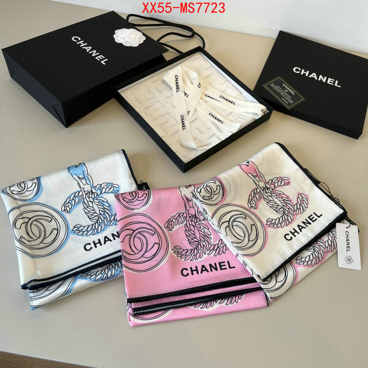 Scarf-Chanel can you buy knockoff ID: MS7723 $: 55USD