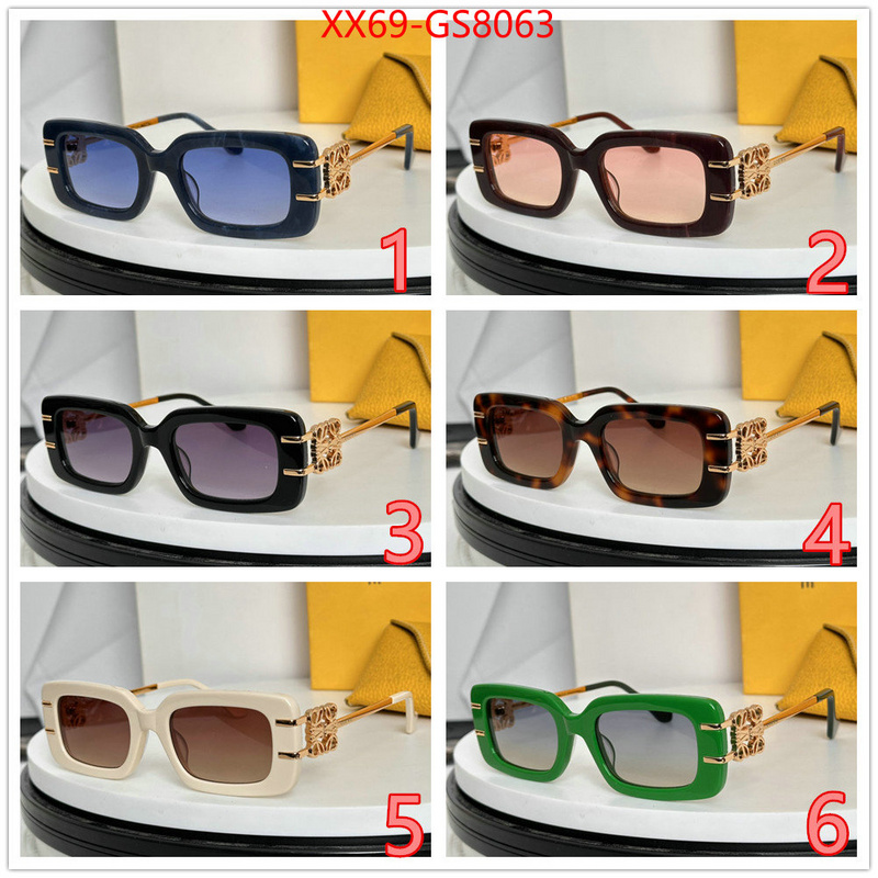 Glasses-Loewe copy aaaaa ID: GS8063 $: 69USD
