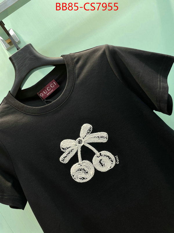 Clothing-Gucci best like ID: CS7955 $: 85USD