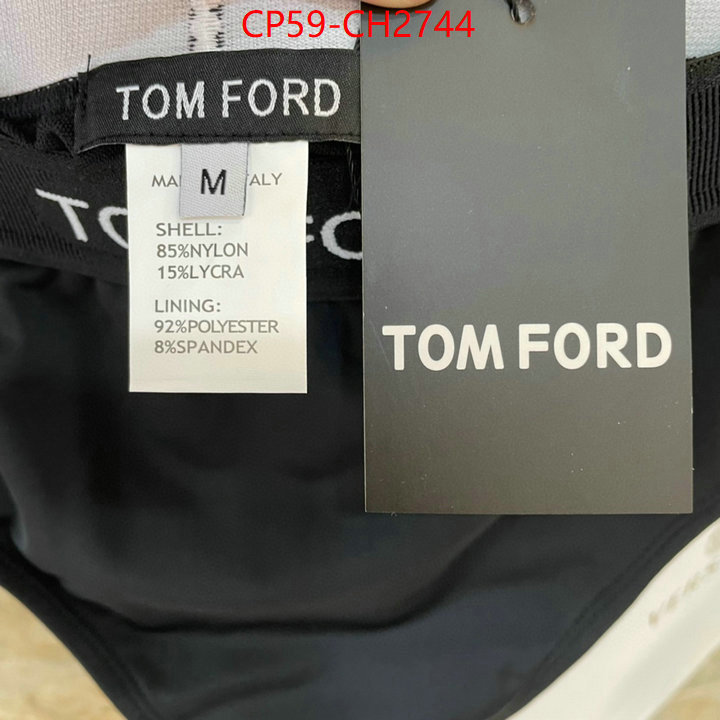 Clothing-TOM FORD wholesale replica shop ID: CH2744 $: 59USD