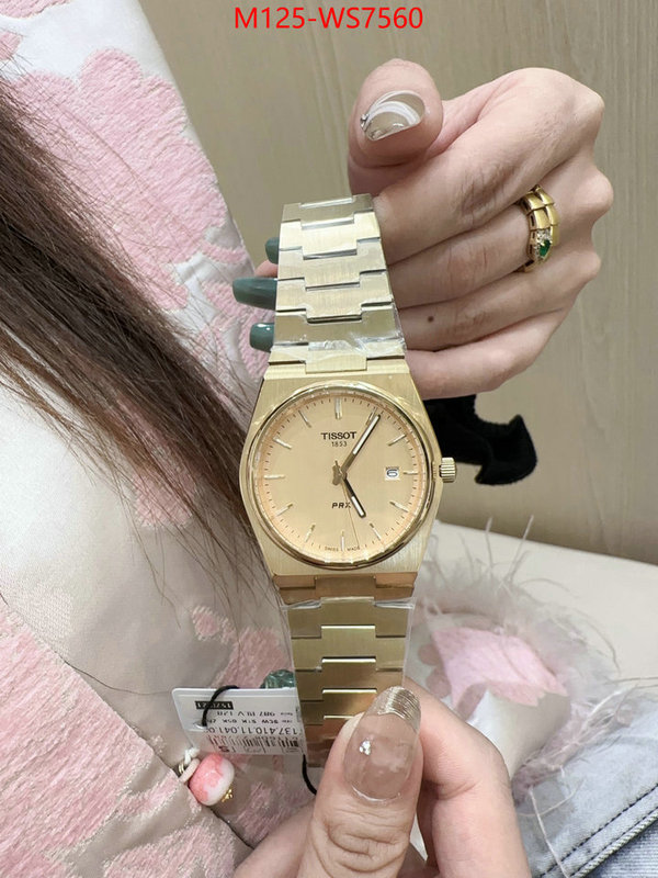 Watch(4A)-Tissot every designer ID: WS7560 $: 125USD-shoes yupoo Watch(4A)-Tissot every designer ID: WS7560 $: 125USD