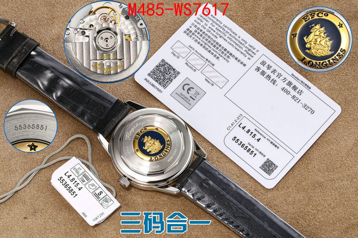 Watch(TOP)-Longines top quality designer replica ID: WS7617 $: 485USD